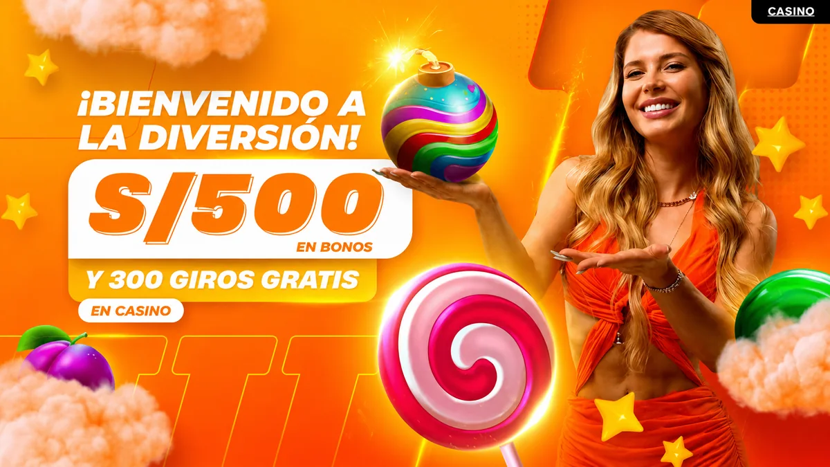 Bono de casino de Inkabet: hasta S/500 y 300 giros gratis